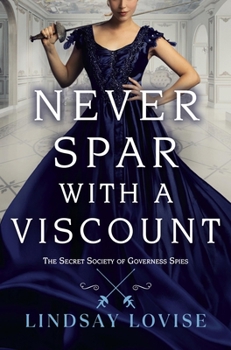 Paperback Never Spar with a Viscount Book