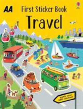 Paperback First Sticker Book Travel Book