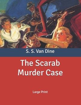 Paperback The Scarab Murder Case: Large Print Book