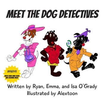 Paperback Meet the Dog Detectives: An Exciting New York City Cookie Mystery for young readers ages 4-8 [Large Print] Book