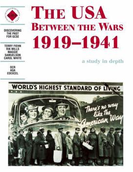 Paperback The USA Between the Wars 1919-1941: A Study in Depth Book