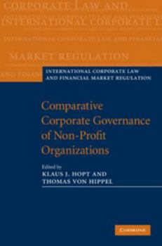 Electronics Comparative Corporate Governance of Non-Profit Organizations Book