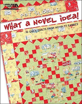 Paperback Pat Sloan's What a Novel Idea! (Leisure Arts #5074) Book