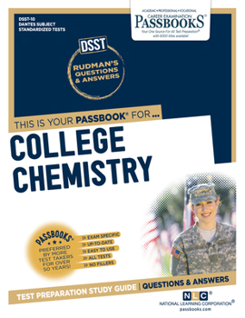 Paperback College Chemistry (Dan-10): Passbooks Study Guide Volume 10 Book