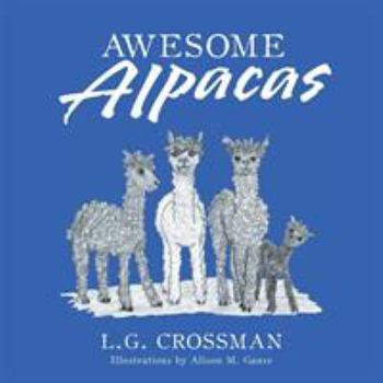 Paperback Awesome Alpacas Book