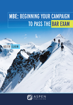 Paperback MBE: Beginning Your Campaign to Pass the Bar Exam Book