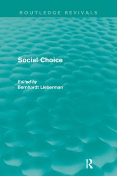 Paperback Social Choice (Routledge Revivals) Book