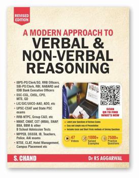 Paperback A Modern Approach to Verbal & Non-Verbal Reasoning Book