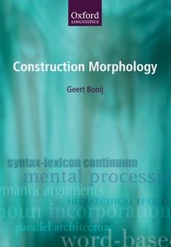 Paperback Construction Morphology Book