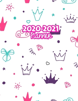 2020-2021 Planner: Two Year Calendar Organizer and Goal Journal | January 2020 - December 2021 Daily, Weekly and Monthly Planner Book with Back Sticker Expression Wall for 2 Years | Design Code 869900