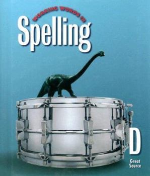 Hardcover Working Words in Spelling D Book