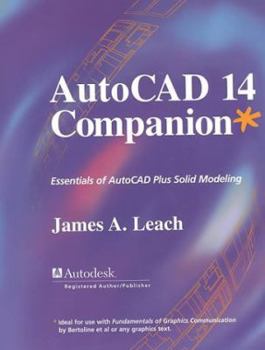 Paperback AutoCAD 14 Companion Book