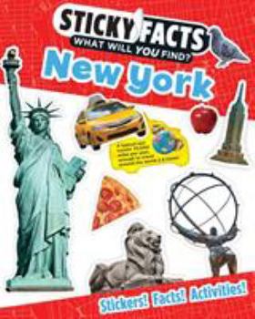 Paperback Sticky Facts: New York Book