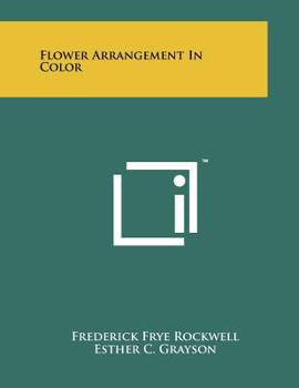 Paperback Flower Arrangement in Color Book