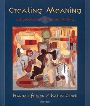 Paperback Creating meaning: Advanced reading and writing Book