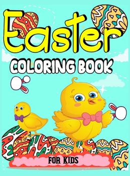 Hardcover Easter Coloring Book for Kids Book