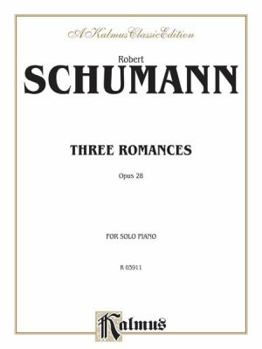 Paperback Three Romances, Op. 28 Book