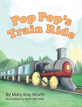 Paperback Pop Pop's Train Ride [Large Print] Book