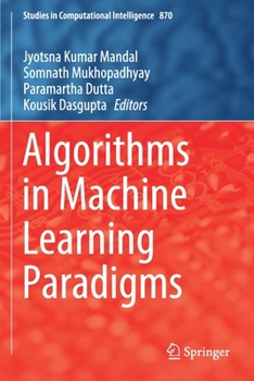 Paperback Algorithms in Machine Learning Paradigms Book