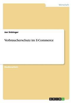 Paperback Verbraucherschutz im E-Commerce [German] Book