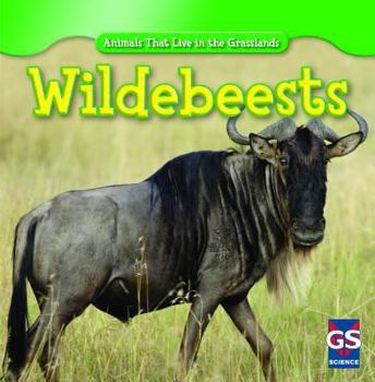 Wildebeests - Book  of the Animals That Live in the Grasslands