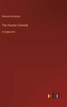 Hardcover The Human Comedy: in large print Book