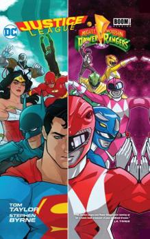 Hardcover Justice League/Power Rangers Book