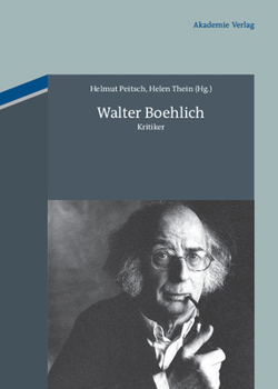 Hardcover Walter Boehlich [German] Book