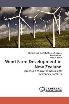 Paperback Wind Farm Development in New Zealand Book