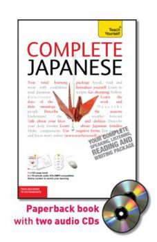 Paperback Complete Japanese with Two Audio CDs: A Teach Yourself Guide (Teach Yourself Language) Book