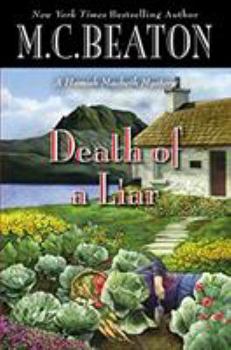 Hardcover Death of a Liar Book