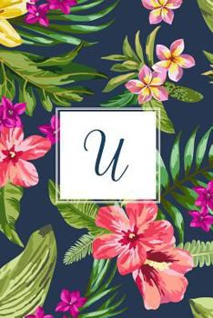 Paperback U: Tropical Floral, 150 Pages, 6" x 9" Book