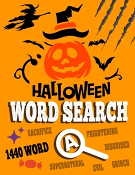 Paperback Halloween word search: Funny Halloween Activity Book for Kids Let your kids creativity run wild! Book