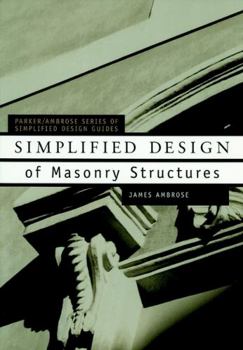 Paperback Simplified Design of Masonry Structures Book