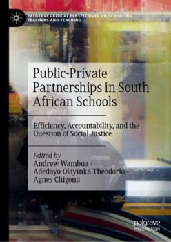 Public-Private Partnerships in South African Schools: Efficiency, Accountability and the Question of Social Justice (Palgrave Critical Perspectives on Schooling, Teachers and Teaching)