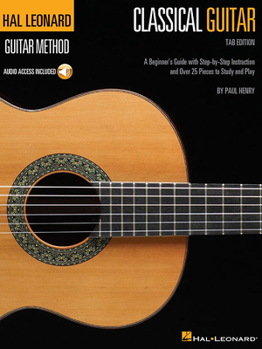 Paperback Hal Leonard Classical Guitar Method (Tab Edition) Book/Online Audio Book