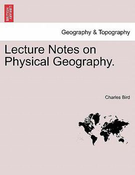 Paperback Lecture Notes on Physical Geography. Book