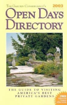 Paperback The Garden Conservancy's Open Days Directory: The Guide to Visiting America's Best Private Gardens Book