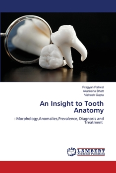 Paperback An Insight to Tooth Anatomy Book