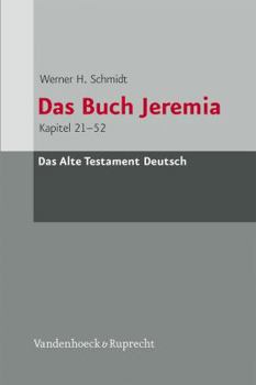 Hardcover Das Buch Jeremia: Kapitel 21-52 [German] Book