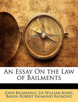 Paperback An Essay on the Law of Bailments Book
