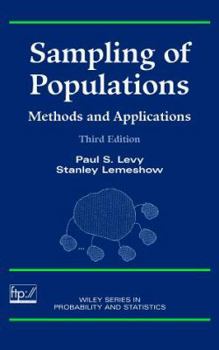 Hardcover Sampling of Populations: Methods and Applications Book