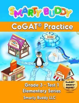 Paperback Smarty Buddy CoGAT Practice Book