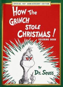Paperback How the Grinch Stole Christmas Coloring Book