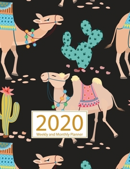 2020 Planner Weekly and Monthly: Jan 1, 2020 to Dec 31, 2020: Weekly & Monthly Planner + Calendar Views Inspirational Quotes and Cactus Cover (2020 Planner Series)