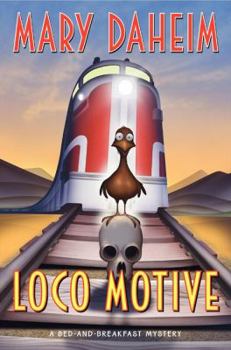 Paperback Loco Motive: A Bed-And-Breakfast Mystery [Large Print] Book