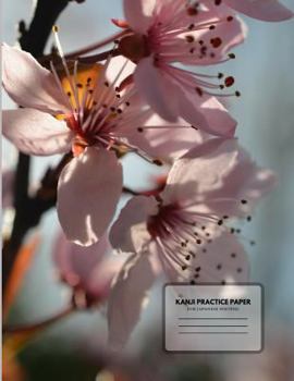 Paperback Kanji Practice Paper: For Japanese Writing Book