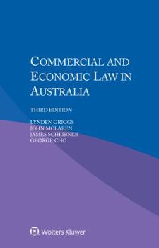 Paperback Commercial and Economic Law in Australia Book