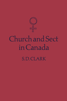 Paperback Church and Sect in Canada: Third Edition Book
