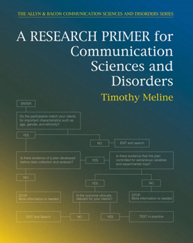 Paperback A Research Primer for Communication Sciences and Disorders Book